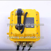 auto dail telephone set used in rugged area